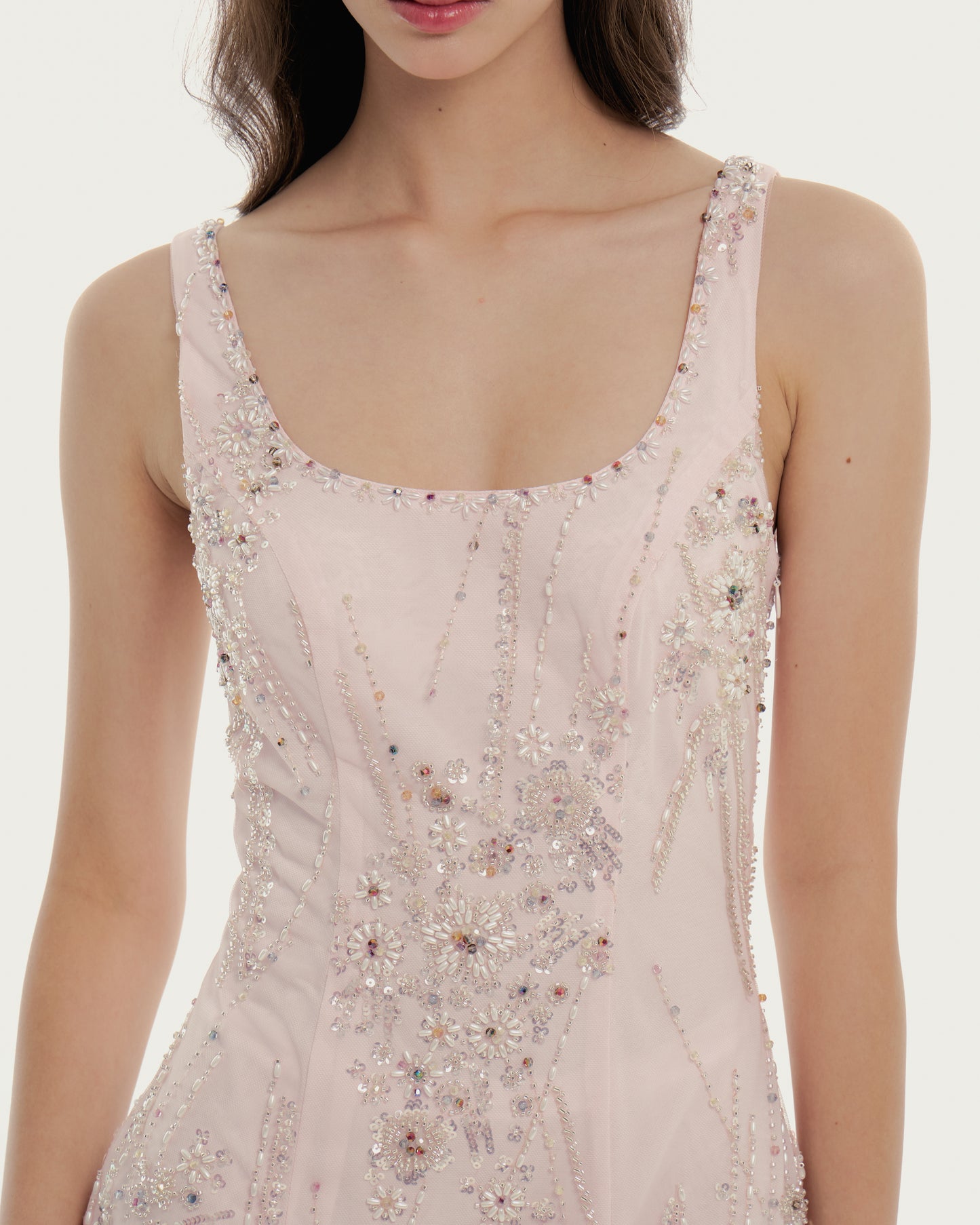 Light Pink Elaris Mini Dress